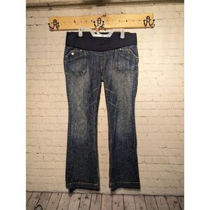 Liz Lange bootcut maternity jeans size 8 *